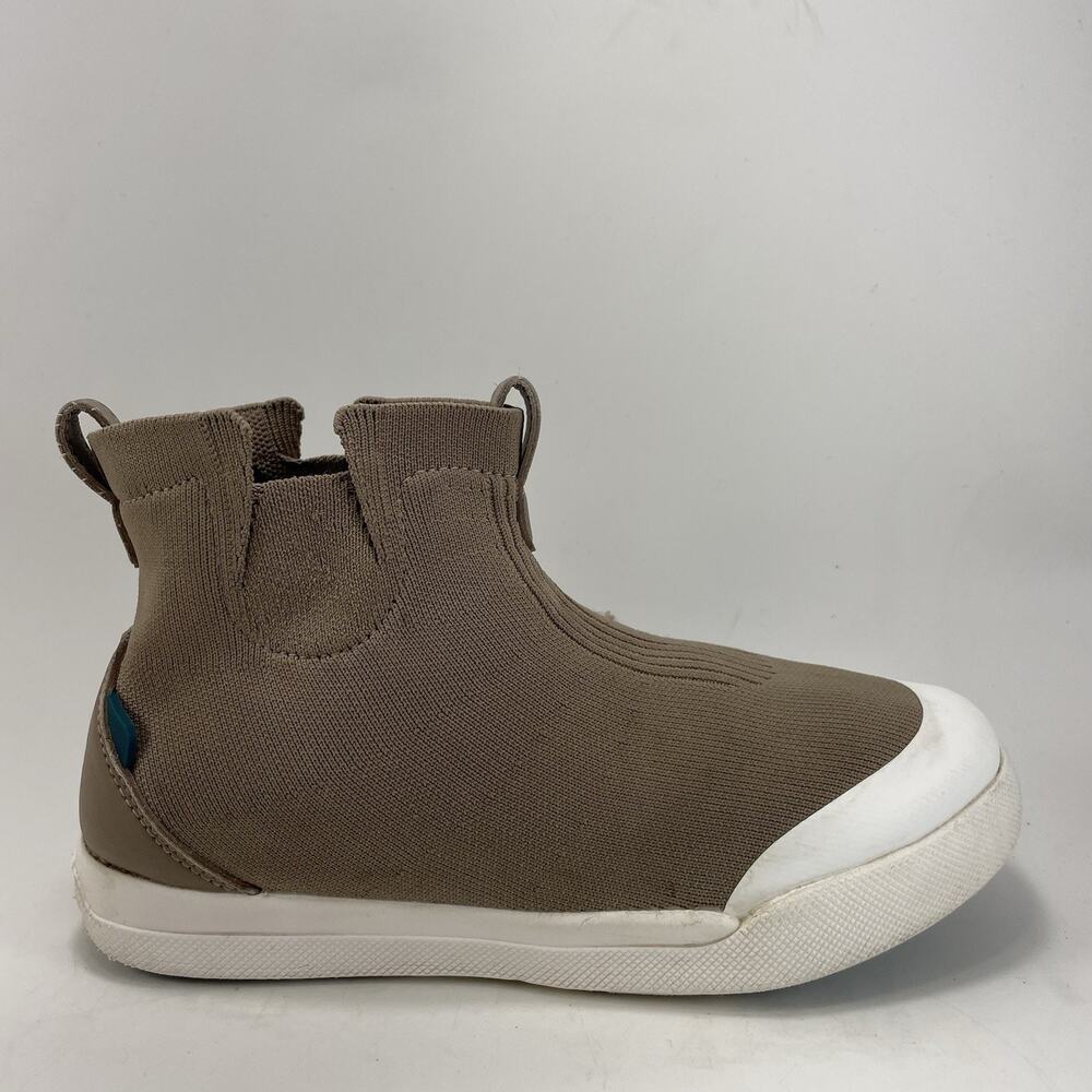 Vessi Weekend Chelsea Junior J4 Kids Youth 4 Unisex Waterproof Boots Tan Slip On